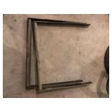 (2) Metal Supply Rollers