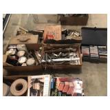 (4) Box Lots- Varnishes, Strapping, Etc.