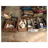 (4) Box Lots- PVC Fittings, Etc.