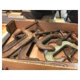 (8) Various C Clamps
