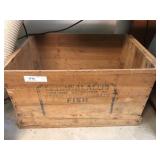 Large Wooden Advertising Box