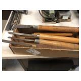 (8) Wood Turning Chisels
