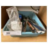 (2) Box Lots- Tools and Hacksaw Blades