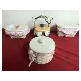 (4) Longaberger Small Baskets