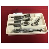 Set of Oneida Stainless Steel Flatware