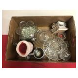 (2) Box Lots- Candles,Rolling Pins, Cookie Cutters