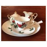 China Plates And Lefton Christmas China