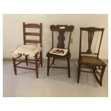Assembled Set of 3 Chairs