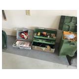 Tool Box, Battery Cables, Car Care Tool Set, Etc.