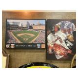 (2) Canvas Contemporary Sports Prints