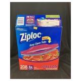 208 Ziploc Gallon Storage Bags
