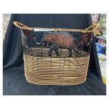 Elephant Form Magazine Rack