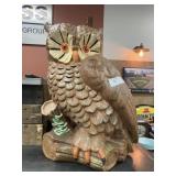 Large Ceramic Owl