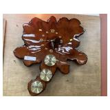 Driftwood Wall Clock & Barometer