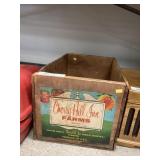 Vtg. Wooden Fruit Box
