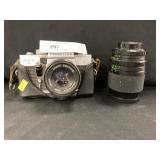 Praktica Camera & 135mm Lense