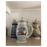(3) Avon Beer Steins