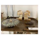 Bookends, Pocket Knives, Folding Ruler, etc.