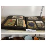 Photo Album w/ Vintage Postcards