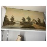 Early Unsigned Oil on Canvas