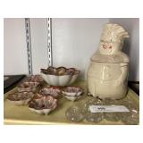 China, Salts & Cookie Jar