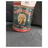 Cut Plug Tobacco Tin