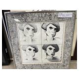 Susan Fritz Mixed Media Self Portrait