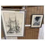 Framed Etching, Print & Photograph