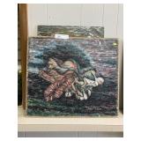(2) Paintings on Board