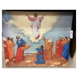 AF Hermansader Oil on Canvas of Christ