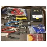 Pliers, Screwdrivers, Pipe Cutter, Drill Bits,