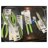 (5) Pliers & (2) Adj. Wrenches