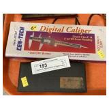 Starrett 0-1 Micrometer & 6" Digital Caliper