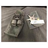 Bushnell Field Glasses & Chinese Throwing Star