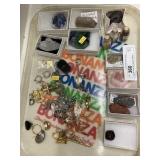 Quartz Rocks & Costume Jewelry