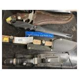 (4) Imported Survival Knives & Daggers