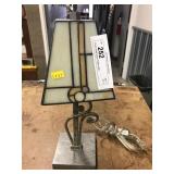 Cont. Slag Glass Table Light