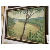 Arnold Todd Signed Oil on Board