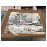 Signed Anky Oil on Board