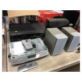 Speakers, Rubber Stamps, Cooler, Radios,etc.