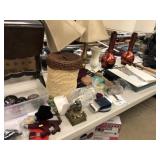 Table Lamps, Magazine Rack, Scrabble Game,