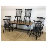 Contemporary Tiger Maple Table