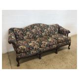 Floral Upholstered Sofa
