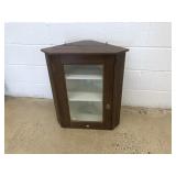 Vintage Hanging Corner Cupboard