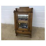 Oak Hanging Medicine Cabinet