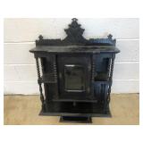 Victorian Black Painted Hanging Cabinet