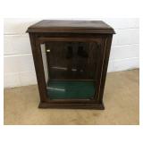 Oak Floor Model Display Case