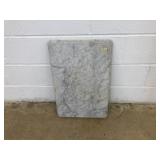 Marble Piece with Shaped Edge