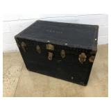 Vintage Trunk Marked C.G.H. Tilt