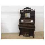 Vintage Walnut Pump Organ